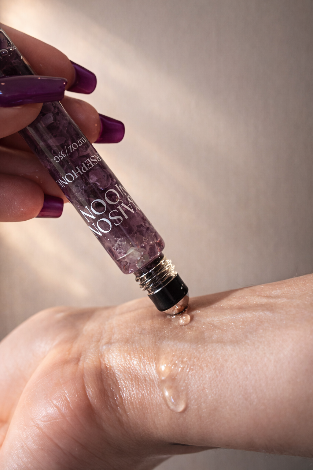 Roll-On Perséphone - Parfum Rituel à l'Améthyste